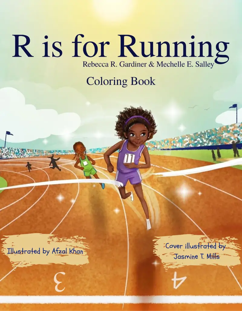R IS FOR RUNNING FINAL COLORING BOOK
